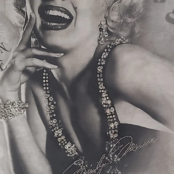 Amazing Marilyn Rhinestone Top - Picture 2 of 2